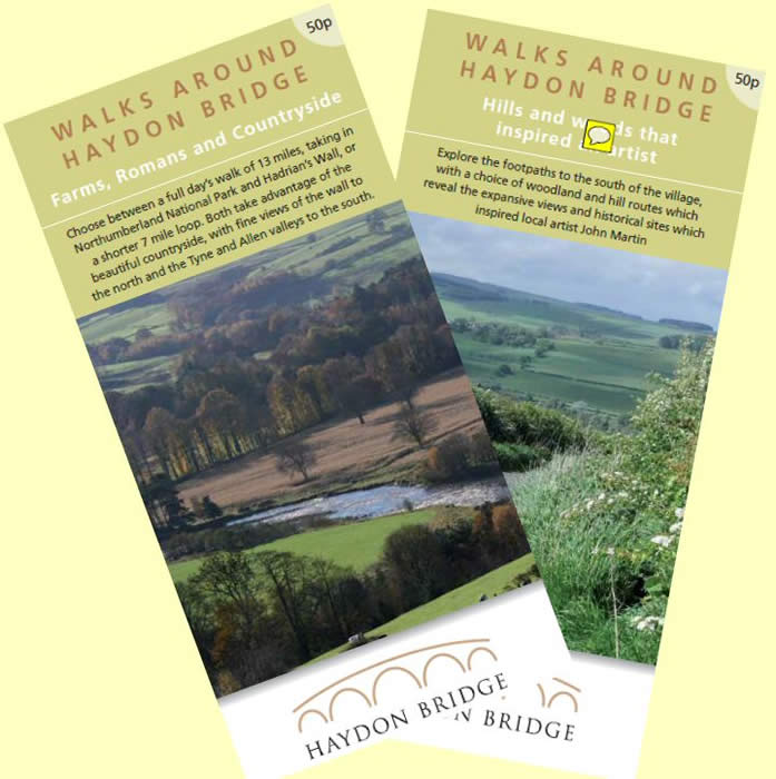 Haydon Bridge Walks Leaflets