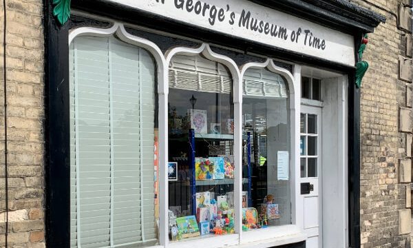 Shop front Mr George's Museum of Time